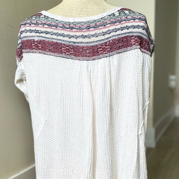 Free People Long Sleeve Waffle Shirt - XS - Picture 10 of 11